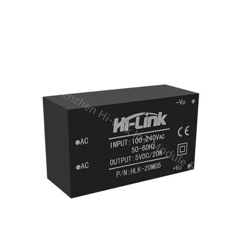 AC DC Circuit Converter HLK-20M05 220V to 5V 20W Output Size Adjustable Supply Power Module in Saudi Arabia