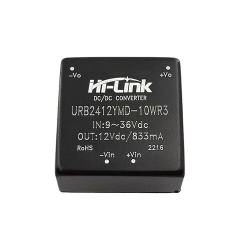 10pcs/lot URB2412YMD-10WR3 Small Size 10W 24V to 12V 833mA DC DC Converter Power Supply Module in Saudi Arabia