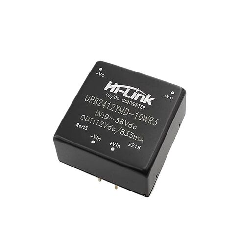 10pcs/lot URB2412YMD-10WR3 Small Size 10W 24V to 12V 833mA DC DC Converter Power Supply Module in Saudi Arabia