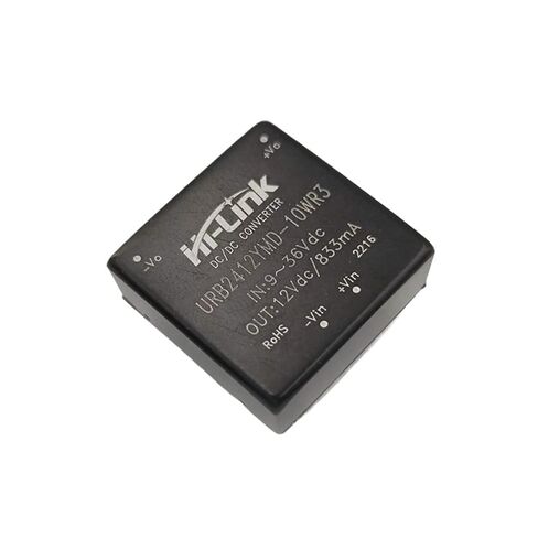 10pcs/lot URB2412YMD-10WR3 Small Size 10W 24V to 12V 833mA DC DC Converter Power Supply Module in Saudi Arabia