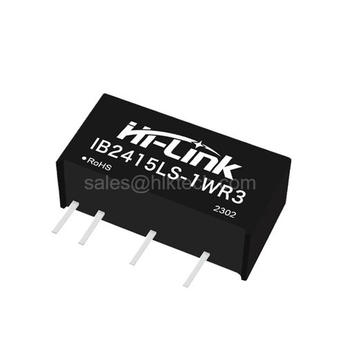 10pcs/lot IB2415LS-1WR3 1W 24V to 15V 67mA DC DC Converter Step Down Power Supply Intelligent Module in Stock in Saudi Arabia