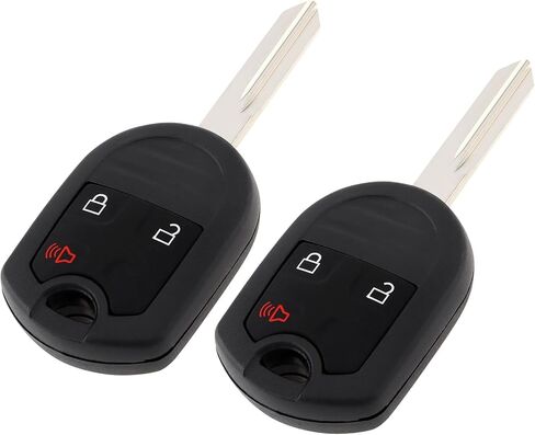 مفتاح السيارة فوب دخول بدون مفتاح عن بعد مناسب لـ CWTWB1U793 Ford F150 F250 F350 F450 Explorer Edge Escape Ranger Fusion Econoline Flex مع شريحة 4D63 80 بت، 315 ميجاهرتز 3 أزرار مفتاح فوب (2) in Kuwait