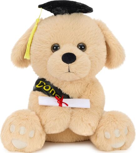 MorisMos Graduation Teddy Bear Stuffed Animal 2026, 12inch Graduation Bear Plush with Cap, Diploma and Congrats Sash, Graduation Gift for Graduates Kindergarten Middle School College, Beige, Pink in Saudi Arabia