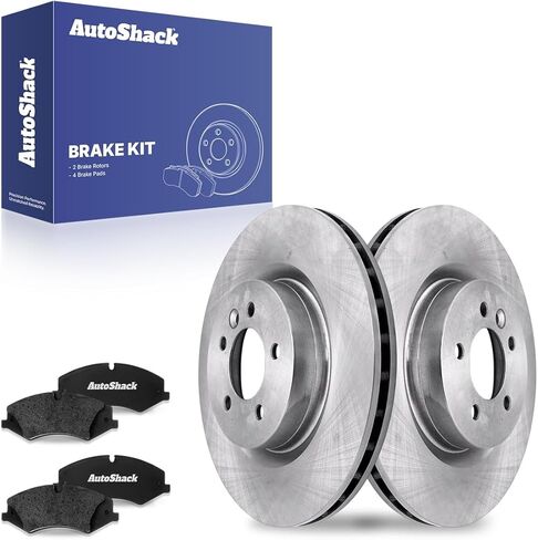 دوارات فرامل أمامية ومنصات سيراميك من AutoShack لسيارة Land Rover، Range Rover Sport 2010-2015، 2017 LR4 2010-2016 Range Rover 2014-2015، 2017، AWD 4WD V6 3.0L V8 5.0L - 14.17 بوصة (360 مم)، 5 عروات in Kuwait