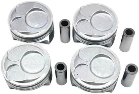 Engine Pistons and Rings Set 23041-2E341 for Sonata and Optima 2.4L Theta II GDI Engine 2011–2019 in Kuwait