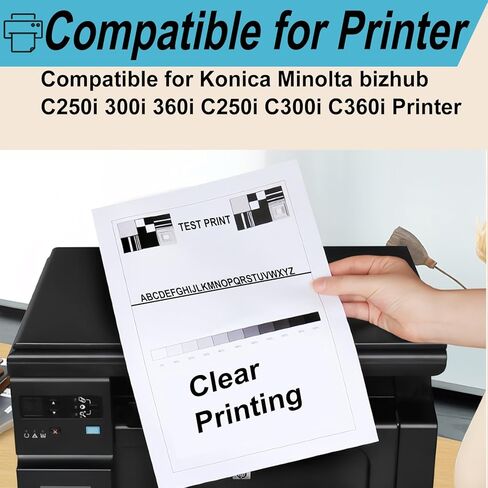 DR316 Drum Unit Compatible for Konica Minolta bizhub C250i 300i 360i C250i C300i C360i Printer |AAV70RD DR-316K AAV70TD| High Yield 100000 Pages (C/M/Y/K 1Set) in Saudi Arabia