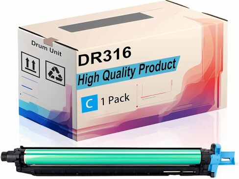 DR316 Drum Unit Compatible for Konica Minolta bizhub C250i 300i 360i C250i C300i C360i Printer |AAV70RD DR-316K AAV70TD| High Yield 100000 Pages (C/M/Y/K 1Set) in Saudi Arabia