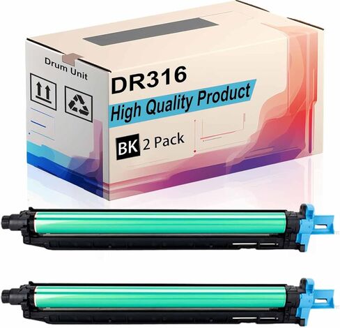 DR316 Drum Unit Compatible for Konica Minolta bizhub C250i 300i 360i C250i C300i C360i Printer |AAV70RD DR-316K AAV70TD| High Yield 100000 Pages (C/M/Y/K 1Set) in Saudi Arabia