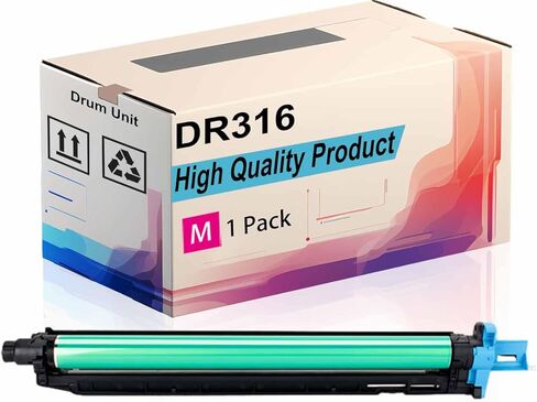DR316 Drum Unit Compatible for Konica Minolta bizhub C250i 300i 360i C250i C300i C360i Printer |AAV70RD DR-316K AAV70TD| High Yield 100000 Pages (C/M/Y/K 1Set) in Saudi Arabia