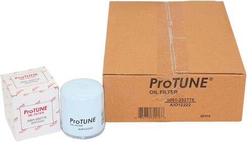 ProTUNE 5001-202776 Engine Oil Filters - Compatible with Select 2007-2026 Jeep, Chrysler, Dodge, RAM, and Alfa Romeo Models - Replaces Mopar 4892339BE/4892339AB Oil Filter - 12 Filter Pack in Saudi Arabia