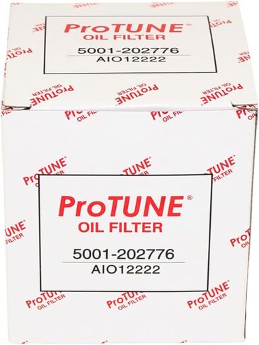 ProTUNE 5001-202776 Engine Oil Filters - Compatible with Select 2007-2026 Jeep, Chrysler, Dodge, RAM, and Alfa Romeo Models - Replaces Mopar 4892339BE/4892339AB Oil Filter - 12 Filter Pack in Saudi Arabia