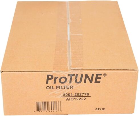 ProTUNE 5001-202776 Engine Oil Filters - Compatible with Select 2007-2026 Jeep, Chrysler, Dodge, RAM, and Alfa Romeo Models - Replaces Mopar 4892339BE/4892339AB Oil Filter - 12 Filter Pack in Saudi Arabia