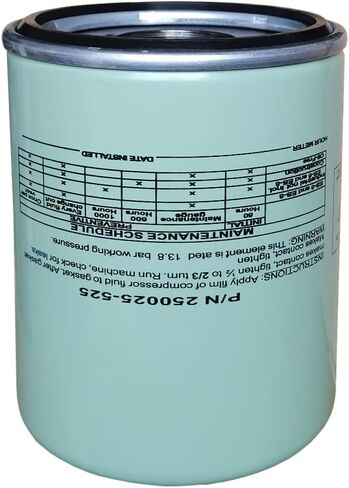 250025-525 Suitable for Air Compressor Oil Filter, Replacement Parts Oil Coolant Filter P/N250025-525 P176324 in Kuwait