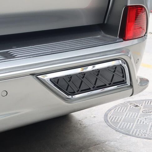 Rear Bumper Exhaust Cover Exterior Styling for Lexus LX570 2016-2022 2021 2020 2019 2018 LX 570 Upgrade Decoration Accessories in Saudi Arabia