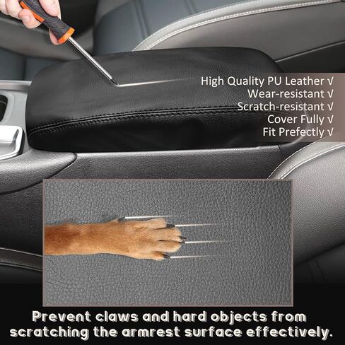 ramuel Compatible with Center Console Armrest Cover Pad PU Leather Arm Rest Covers Mat Middle Console Cover Lid Protector Pad for Nissan Sentra 2020-2025 Black in Saudi Arabia