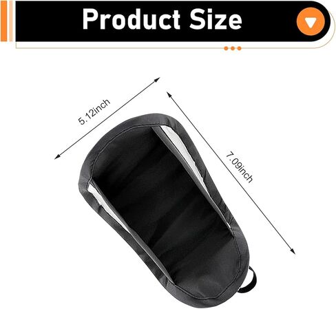 Car Cell Phone Sunshade, Anti-glare & Heat Insulation Shield, Vertical Dashboard Holder Sunshade Cover for Most Phones, Foldable Umbrella Cover for Most Cars Motorcycles (Black) in Kuwait