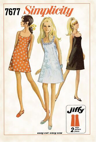 Simplicity SS9594R5 حزمة نمط خياطة فستان Jiffy الكلاسيكي من Misses '1950، رمز التصميم S9594، الأحجام 14-16-18-20-22 in Kuwait