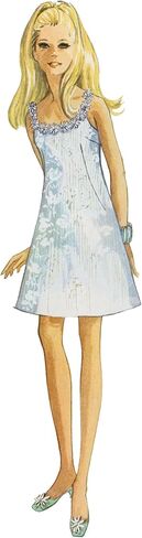 Simplicity SS9594R5 حزمة نمط خياطة فستان Jiffy الكلاسيكي من Misses '1950، رمز التصميم S9594، الأحجام 14-16-18-20-22 in Kuwait