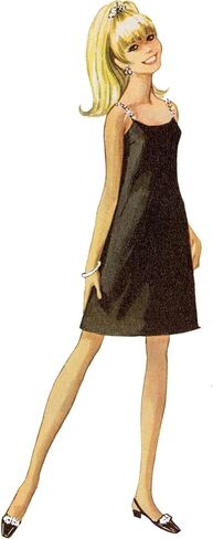 Simplicity SS9594R5 حزمة نمط خياطة فستان Jiffy الكلاسيكي من Misses '1950، رمز التصميم S9594، الأحجام 14-16-18-20-22 in Kuwait