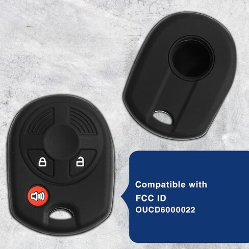 KeyGuardz Keyless Remote Car Key Fob Outer Shell Cover Soft Rubber Case for Ford F-150 Ranger Edge Escape Lincoln in Saudi Arabia