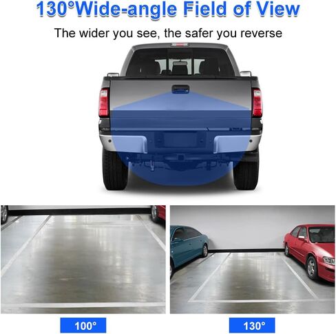كاميرا JDMON الاحتياطية الخلفية للمساعدة في ركن السيارة متوافقة مع Ford F250 F350 F450 F550 Super Duty Pickup 2008-2012 لاستبدال 9C3T-19G490-BD 9C3Z19G490E 9C3T19G490BD عكس كاميرا المساعدة in Kuwait