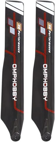 قطع غيار OMPHOBBY M1 EVO قطع غيار الشفرة الرئيسية 125 لطائرات الهليكوبتر OMPHOBBY M1 EVO RC ملحقات طائرات الهليكوبتر Rc OSHM1209R (أحمر) in Kuwait