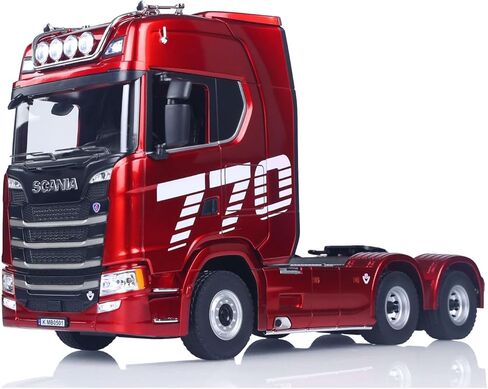 TOUCAN RC HOBBY US in Stock 770S Plastic 1/18 RC Tractor Truck Finished Model RTR Battery Radio 19CH Light Sound Effects Remote Control Lorry Car Hooby Grade Model for Age 14+ in Saudi Arabia