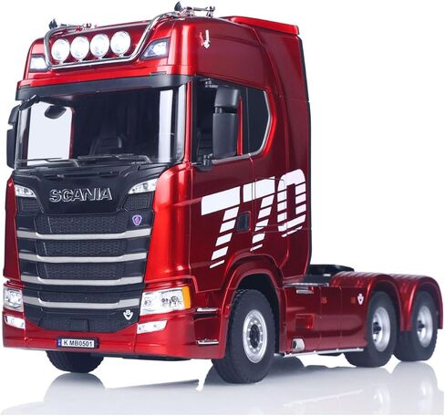 TOUCAN RC HOBBY US in Stock 770S Plastic 1/18 RC Tractor Truck Finished Model RTR Battery Radio 19CH Light Sound Effects Remote Control Lorry Car Hooby Grade Model for Age 14+ in Saudi Arabia
