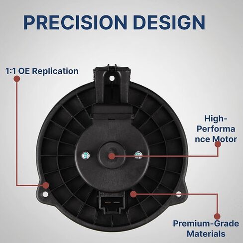 Heater Blower Motor Compatible with Mazda 3 2014-2018, CX-5 2013-2016 L4 2.0L 2.5L, Replaces# 700296 in Saudi Arabia