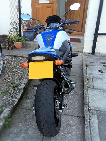 Fender Eliminator/Tail Tidy for Suzuki GSR750/GSX-S750/SV650 (L6) - Black Mild Steel Rear Motorcycle Part in Saudi Arabia