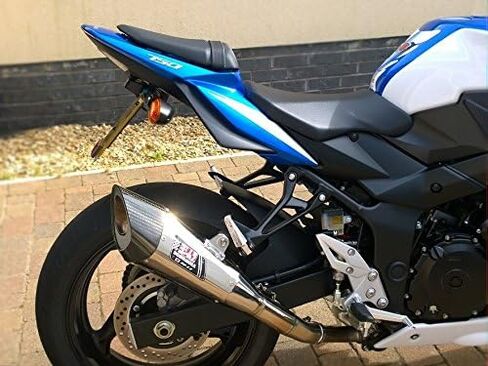 Fender Eliminator/Tail Tidy for Suzuki GSR750/GSX-S750/SV650 (L6) - Black Mild Steel Rear Motorcycle Part in Saudi Arabia