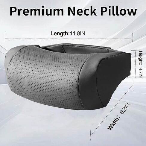 1 Pack Nappa Leather Neck Headrest for Mercedes Benz A-Class C-Class CLA CLS AMG GLC GLE GLS Car Neck Pillow Accessories Interior in Saudi Arabia