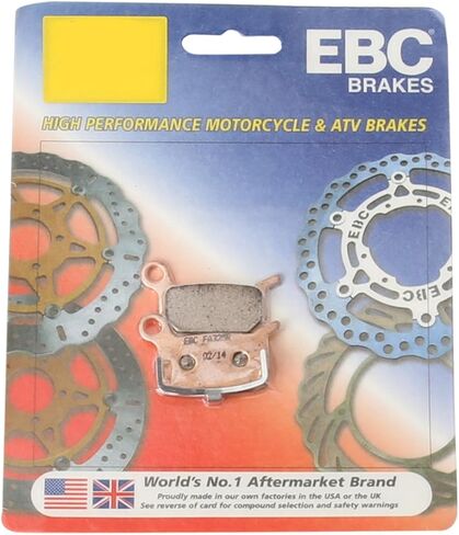 مجموعة وسادات فرامل قرصية من EBC Brakes FA325R، باللون الأسود in Kuwait