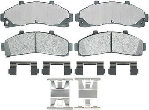 ACDelco Silver 14D652CH (19323985) Ceramic Front Disc Brake Pad Set in Kuwait
