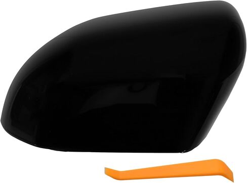 1Pc Glossy Black Right Side Mirror Cover Cap for Toyota Tundra Sequoia 2022 2023 2024 2025, Exterior Car Door Side Rearview Mirror Cover Trim with Turn Signal 879150C100C0 in Saudi Arabia