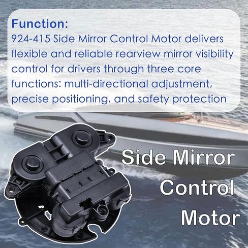 Side Mirror Control Motor 924-415 Compatible with select models of Acura,Ford,Honda,Lincoln,Mercury in Saudi Arabia
