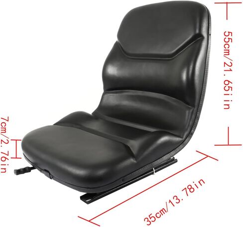 مقعد حفارة Silscvtt مع بديل أسود منزلق للودر حفار 580C 580D 580E 580L 580M in Kuwait