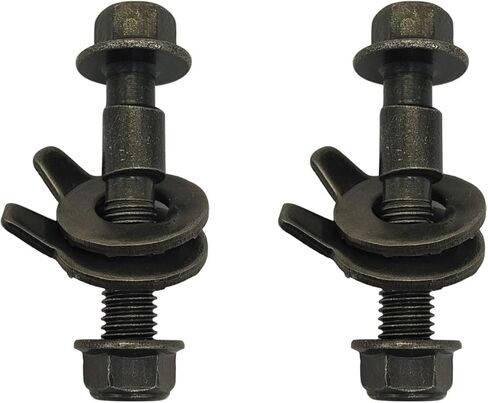 81260 2PCS 14mm Adjustable Camber Correction Alignment Bolt Kit, Compatible with Buick, Chevrolet, Dodge, Ford, Honda, Jeep, Nissan Front Wheel Cam Tool Bolts (14mm) in Saudi Arabia