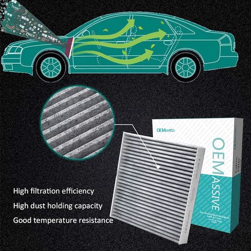 80290-SDA-A01 Cabin Air Filter 80292-SDA-407 for Honda &Acura,Accord,Civic,CRV,Odyssey,Pilot,Odyssey, CSX, ILX, MDX, RL RLX Filter Element for CF10134 in Saudi Arabia