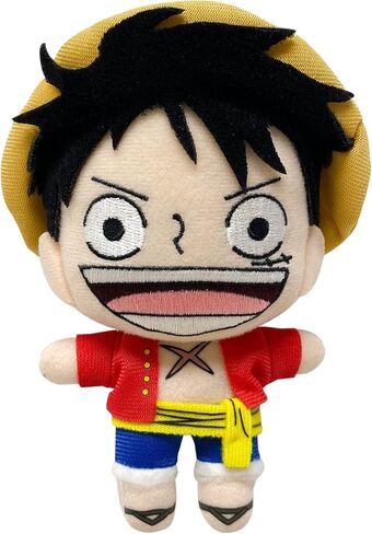 قطعة واحدة من Great Eastern Entertainment - Monkey D. Luffy (New World) قطيفة صغيرة 5 بوصة in Kuwait