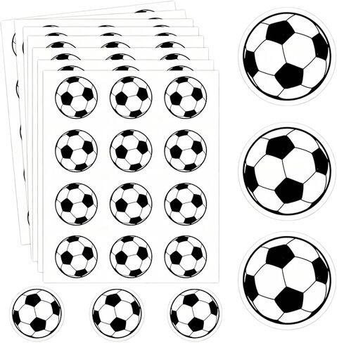 600 Pcs World Cup Soccer Stickers, Waterproof Vinyl Sports Decals for Laptop Water Bottle Helmet Scrapbook, Kids Reward Stickers Boys Girls Sports Party Favor Decorations in Saudi Arabia