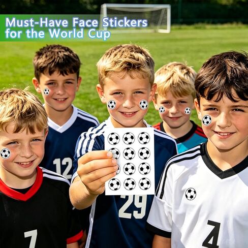 600 Pcs World Cup Soccer Stickers, Waterproof Vinyl Sports Decals for Laptop Water Bottle Helmet Scrapbook, Kids Reward Stickers Boys Girls Sports Party Favor Decorations in Saudi Arabia