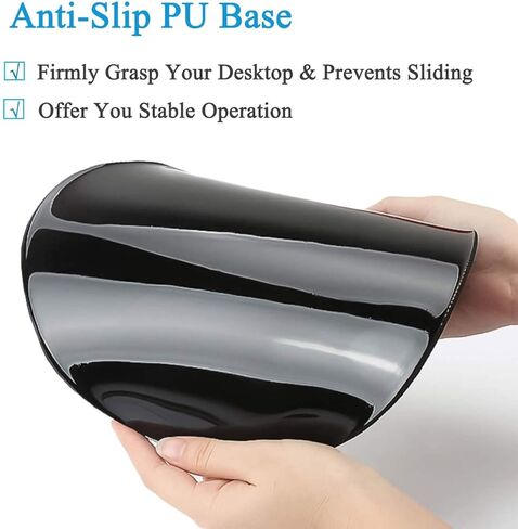 Ergonomic Mouse Pad with Gel Wrist Rest Support, Non-Slip Rubber Base for Computers, Laptops, Home, Office and Games, with Coaster (Colorful Fish Coral Beach-Wrist) in Saudi Arabia