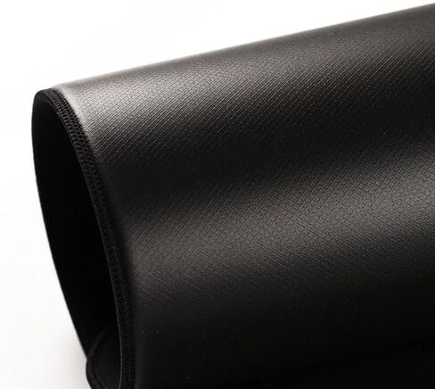 منصات الماوس EspTiger Shan Hai Series Feng Ling (480 x 400 x 4mm) حجم قياسي SlimFlex Base رقيق مسطح منسوج من الألياف القماشية لوحة ماوس ألعاب كبيرة من القماش - أسود in Kuwait