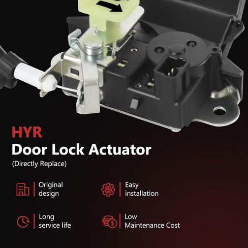 HYR Trunk Latch Lock Actuator Compatible with Hyundai Sonata 2009-2015, Rear Tailgate, 81230-3Q000 812303Q000, 3 Pins in Saudi Arabia
