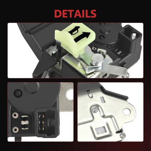 HYR Trunk Latch Lock Actuator Compatible with Hyundai Sonata 2009-2015, Rear Tailgate, 81230-3Q000 812303Q000, 3 Pins in Saudi Arabia