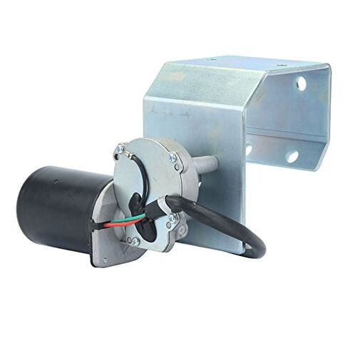 RAREELECTRICAL Front Wiper Motor Compatible with 2001 and Up Utilimaster Narrowbody Walk-in Delivery Van 12V with Bracket 4-Pin 1-Pin Connector 09801632 E76703ar in Kuwait