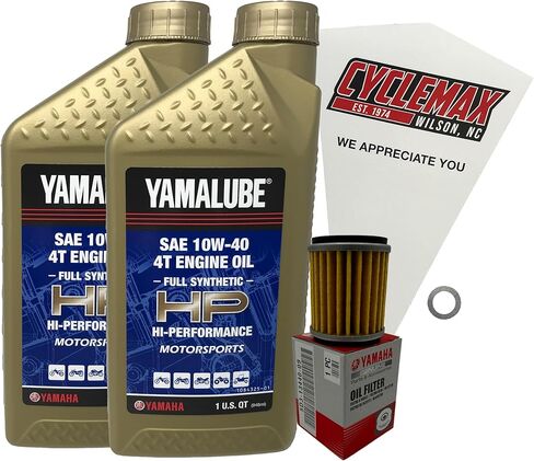 Cyclemax Full Synthetic Oil Change Kit compatible with 2018-2022 Yamaha YZ450F in Saudi Arabia