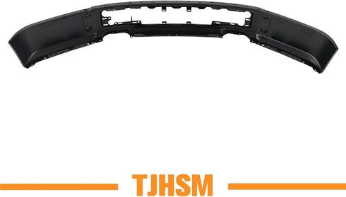 Black Front Bumper Face Bar 3Pcs Without Side Cover Hole and Fog Light Holes Replacement for F150 2015-2017 Replacement for FO1002423 in Kuwait