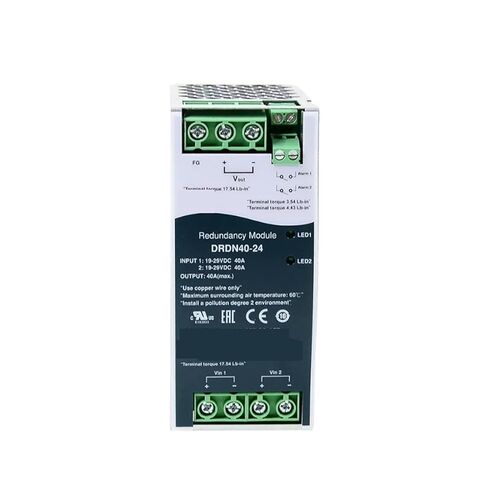1pcs DRDN40-12 DRDN40-24 DRDN40-48 DRDN20-12 DRDN20-24 DRDN20-48 DIN Rail Redundancy Power Supply(DRDN40-48) in Saudi Arabia